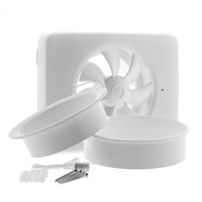 Nedco Fresh Intellivent Design Badlüfter 2.0 - WEISS (330000)