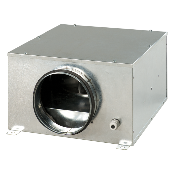 Blauberg ISOB-200EC Lüftungsbox 700 m3/h – schallgedämmt – Ø 200 mm – EC-Motor