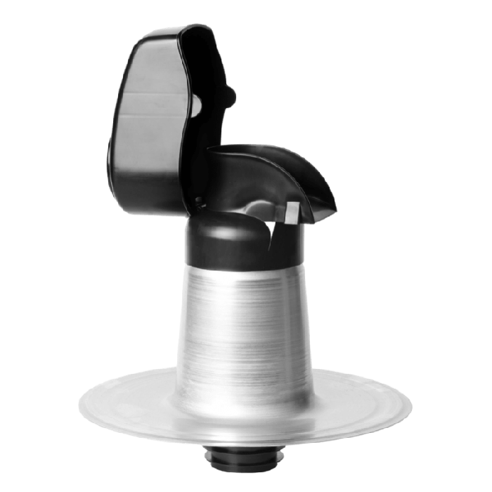 Doppelwandige Kabeldurchführung - Ø 100mm - Flachdach