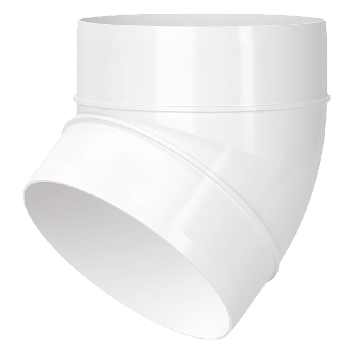 Bogen Kunststoff 45° - Ø 125mm