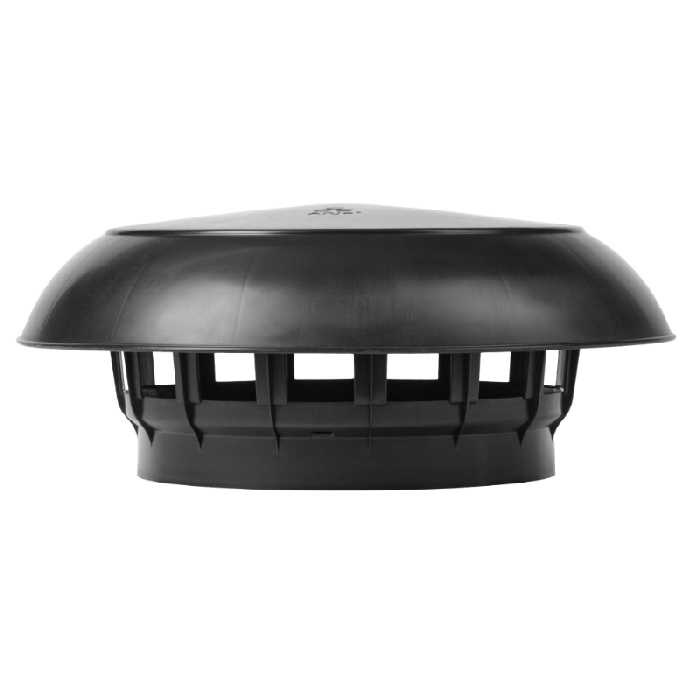 Flachdachentlüftung doppelwandig mit Kunststoffabdeckung Ø 200mm