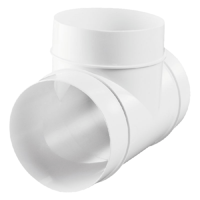 T-Stück Kunststoff - rund - Ø 125 mm T-Stück Kunststoff - rund - Ø 125 mm