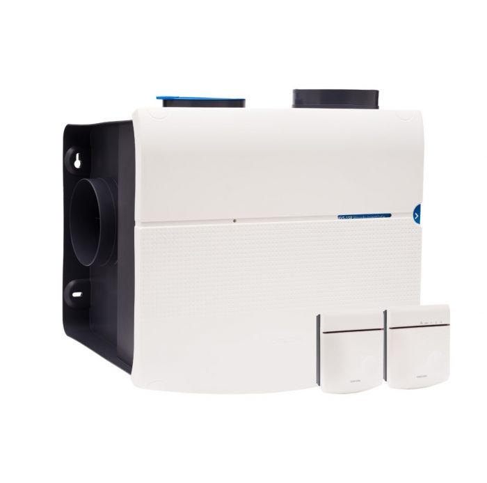 Orcon MVS-15RH CO2B Max Wohnhausventilator - 550 m3/h - mit Feuchtigkeits- und CO2 Raum Sensoren