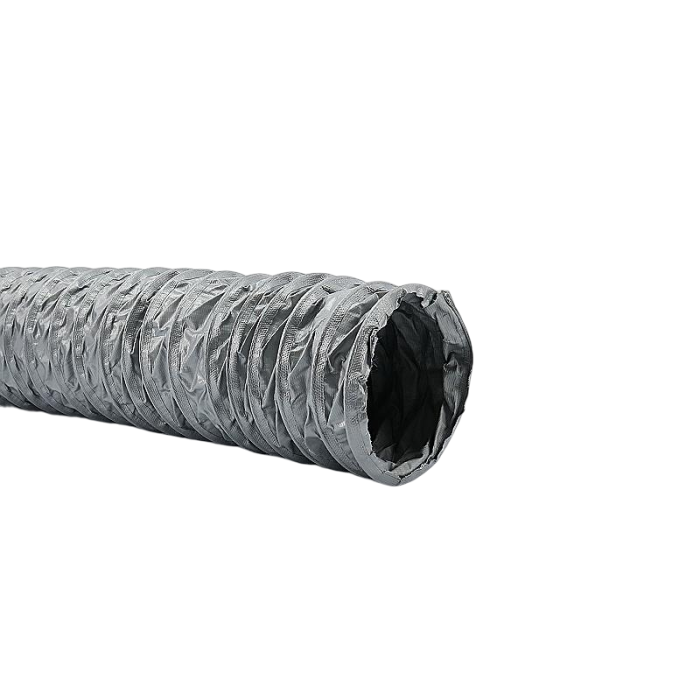 Nicht isolierter flexibler (grauer) PVC-Schlauch Ø 82 mm (Innenmaß) – 3 METER Nicht isolierter flexibler (grauer) PVC-Schlauch Ø 82 mm (Innenmaß) – 3 METER