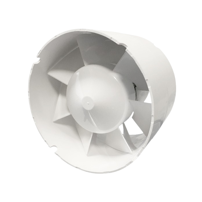 Blauberg TUBO125 Rohreinschubventilator – 195 m3/h – Einschub IN 125-mm-Kanal