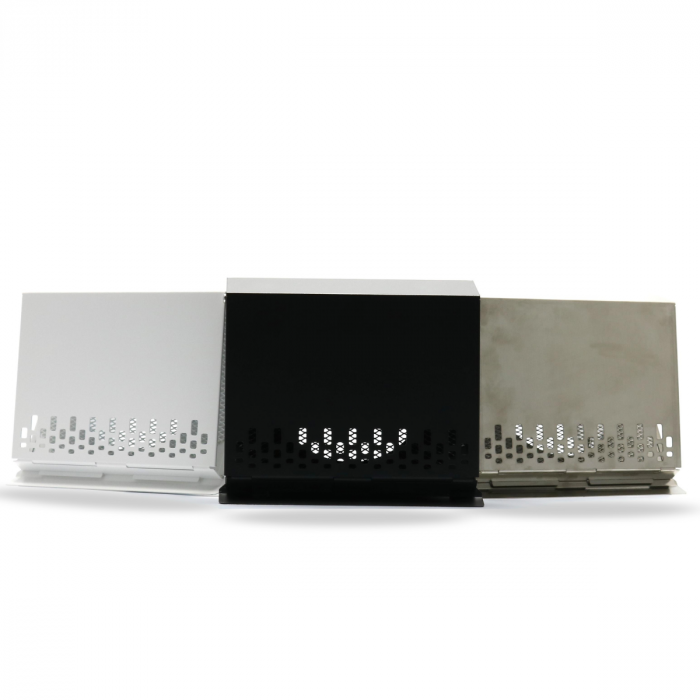 Whisper Luxe Design Wetterschutzgitter 125mm - Zuluft - WEISS Whisper Luxe Design Wetterschutzgitter 125mm - Zuluft - WEISS