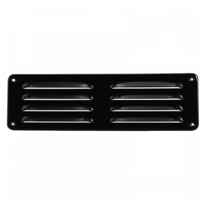 Aluminium-Lamellengitter Aufputz 300 x 90 mm – SCHWARZ (1-3009Z) Aluminium-Lamellengitter Aufputz 300 x 90 mm – SCHWARZ (1-3009Z)