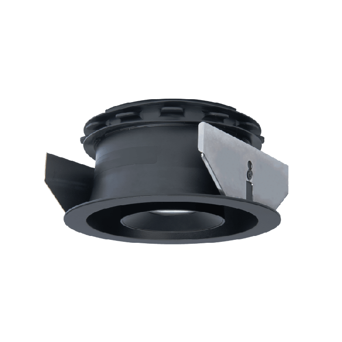 Prado - Licht + Lüftung - Schwarz - Ablassventil - Ø 125mm