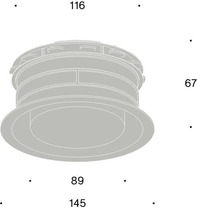 Pradovent - trims - Ø 125mm Designventil (Abfluss) Pradovent - trims - Ø 125mm Designventil (Abfluss)