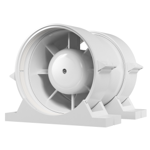 PRO Rohrventilator 195 m3/h – Ø 125&nbsp;mm – inklusive Installationsset