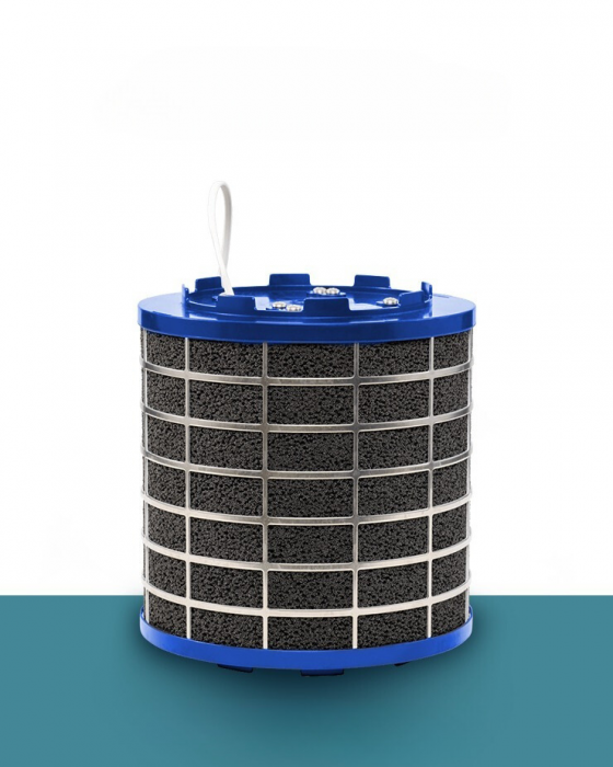 PuriVent SILO Plasmafilter für Dunstabzugshaube (Schacht 200 mm+) – 625 m3/h – Anschluss Ø 150 mm