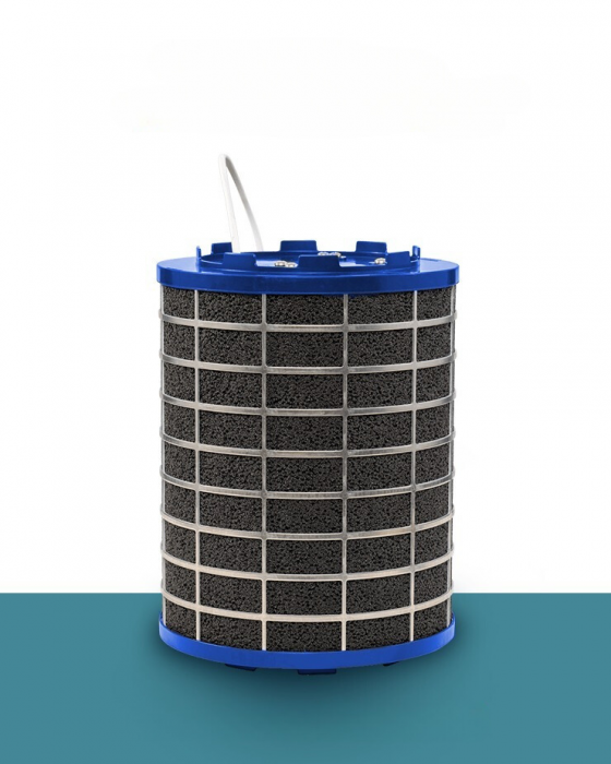PuriVent SILO Plasmafilter für Dunstabzugshaube (Schacht 240 mm+) – 1000 m3/h – Anschluss Ø 150 mm