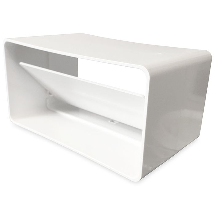 Kunststoff-Rückschlagventil für Kanal 110 x 55 mm