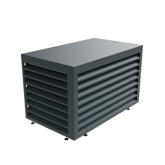 Aircover 1000 - Luxus (Klimaanlage) Außeneinheit Verkleidung - 100 x 65 x 50 cm