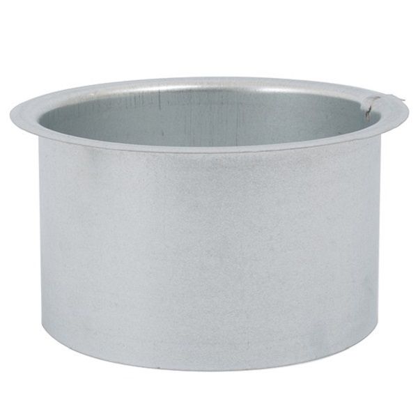 Flachkanal Muffe (Flansch) Ø 150 mm – Höhe = 80 mm