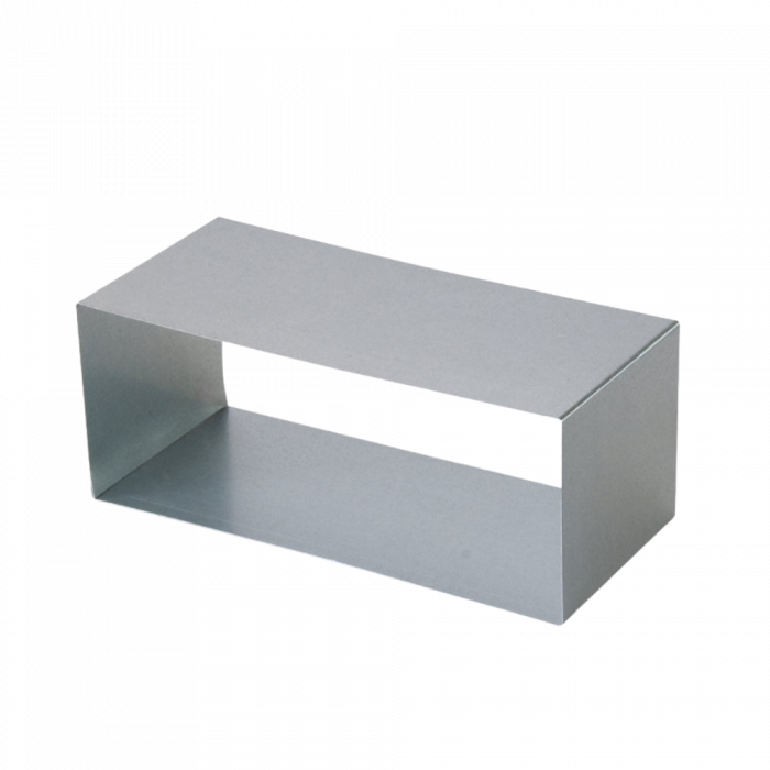 Rechteckiges (Einsturz-) Verbindungs für Formteile - 100mm x 40mm - Stahl Rechteckiges (Einsturz-) Verbindungs für Formteile - 100mm x 40mm - Stahl