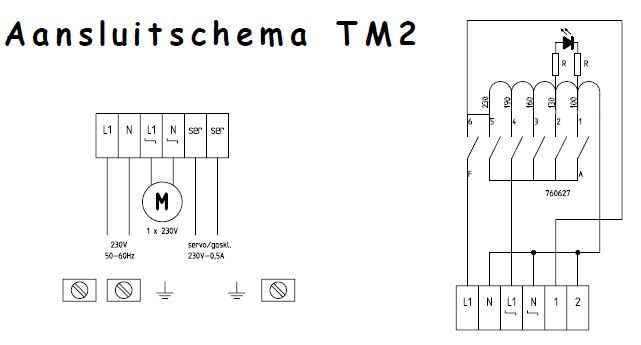 5-Stufen-Regler mit 7A (TM2-7)