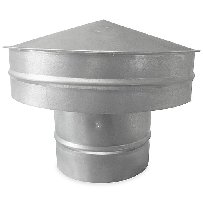 Regenschutzkappe mit zusätzlichem Regenschutz & Draht Ø 150 mm Regenschutzkappe mit zusätzlichem Regenschutz & Draht Ø 150 mm