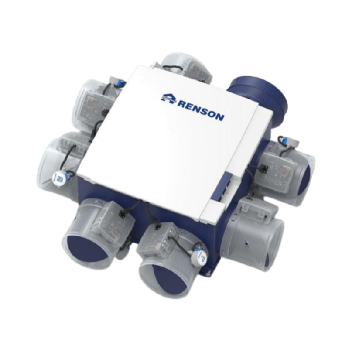 Renson Kit Healthbox 3.0 - inkl. 3 Regelmodule & 5 Rostbasen - 475 m3/h
