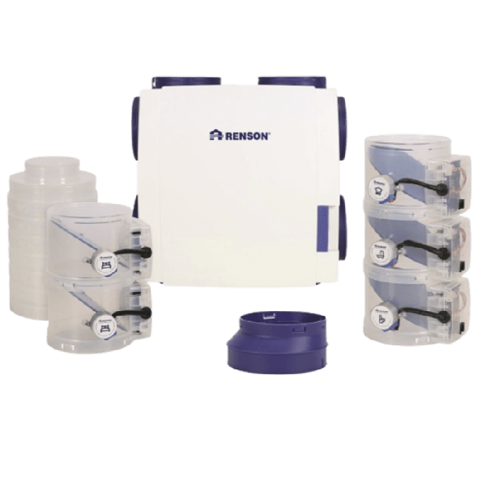 Renson Healthbox 3.0 - Smartzone KIT - inkl. 5-Stufen-Regelung - 475 m3/h