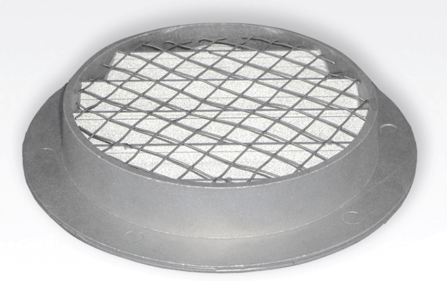 Rundes Lüftungsgitter Aluminium Ø 80 mm mit grobmaschigem Draht – hohe Durchlässigkeit Rundes Lüftungsgitter Aluminium Ø 80 mm mit grobmaschigem Draht – hohe Durchlässigkeit