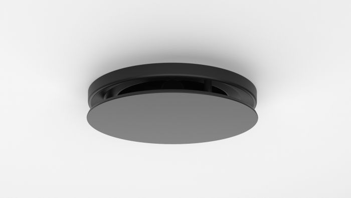 Tellerventil Vent-Axia Uniflexplus+ RV 125 Kunststoff - Abluft und Zuluft - Ø 125 mm - Schwarz