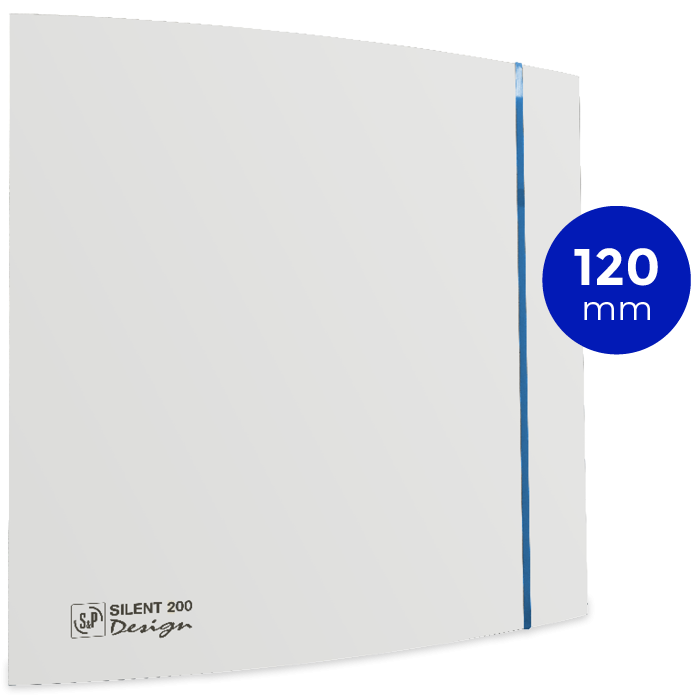 Design Badlüfter Soler & Palau Silent (200CZ) - Ø 120mm - STANDARD