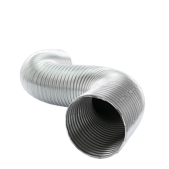 Semi-flexibler Aluminiumschlauch Ø 125 mm Innenmaß) PACKUNG zu je 2 Meter