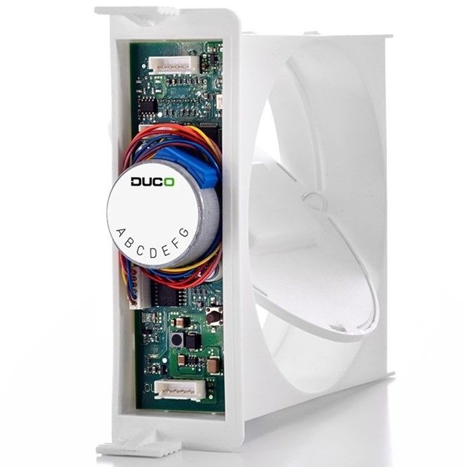 Duco Sensorless Regelventil 25 m3/h – geeignet für Abstellräume und Toiletten