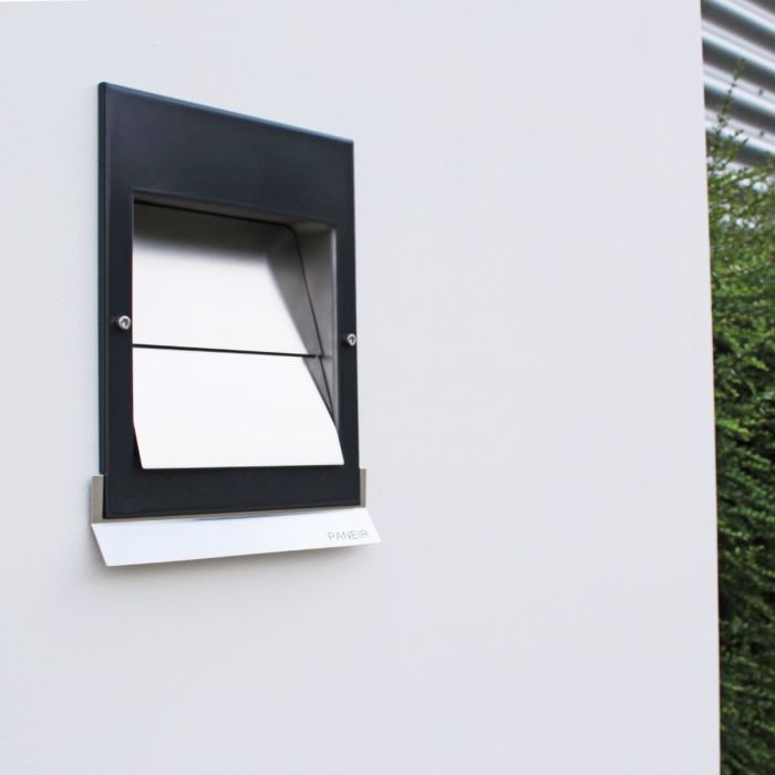 Design-Fassadenkappe PREMIUM LINE - SIGMA - Ø 150 mm - SCHWARZ