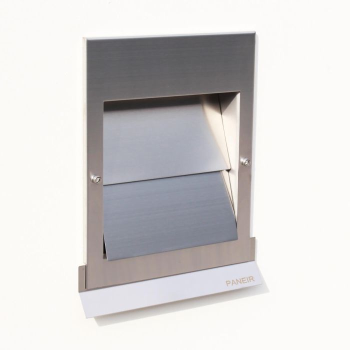 Design Fassadenabdeckung PREMIUM LINE - SIGMA - Ø 125 mm - Edelstahl