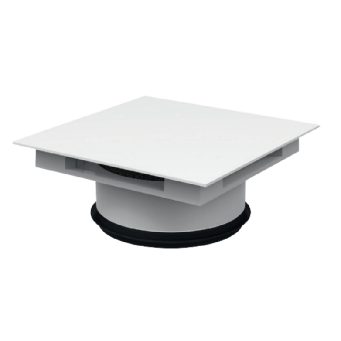 Renson SQair Ventil Deluxe Extraktion - Ø125mm (Luftauslass)