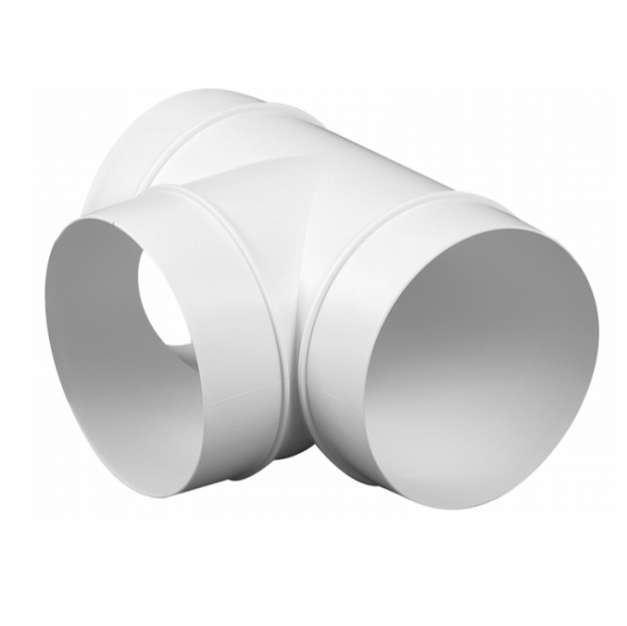 T-Stück Kunststoff - rund - Ø 125 mm T-Stück Kunststoff - rund - Ø 125 mm