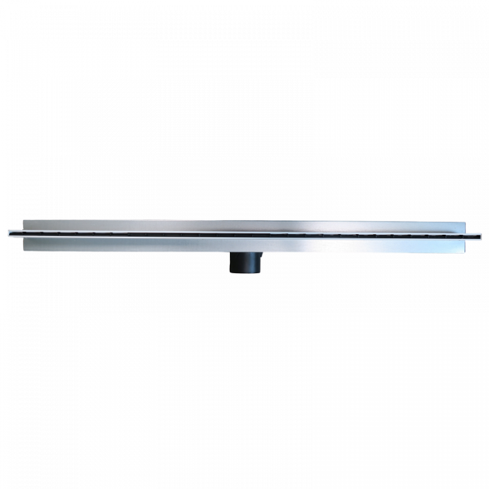 „Ultra schmales” Lineargitter mit unisoliertem Plenum Ø 100 mm für Luftabfuhr – L = 1200 mm