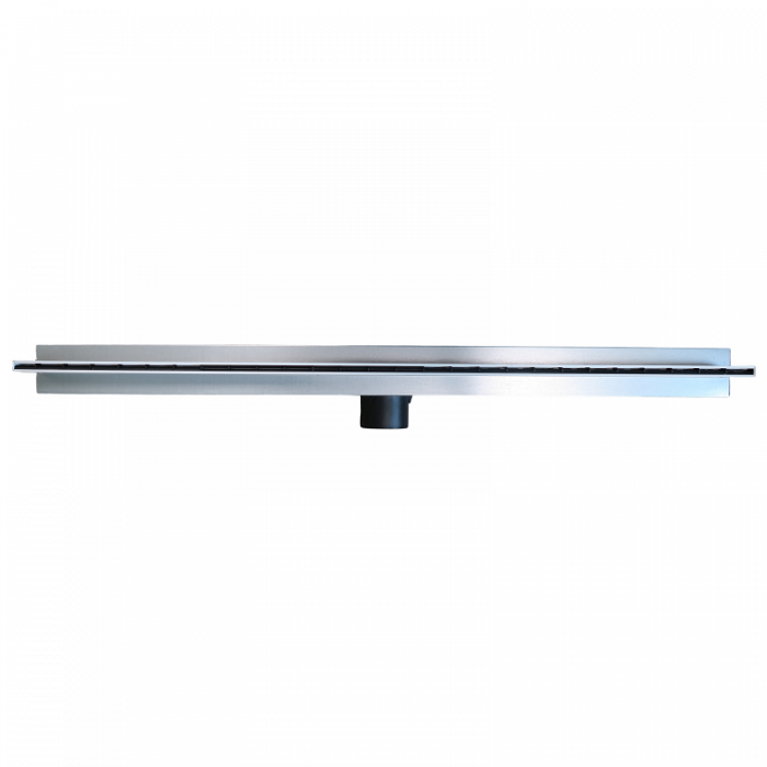 „Ultra schmales” Lineargitter mit unisoliertem Plenum Ø 100 mm für Luftabfuhr – L = 900 mm