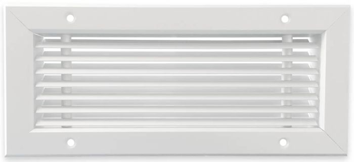 Tafelgitter für den Einbau der Lochgröße (BxH) 220 x 80 mm - 45º Lamellen - Aluminium Tafelgitter für den Einbau der Lochgröße (BxH) 220 x 80 mm - 45º Lamellen - Aluminium