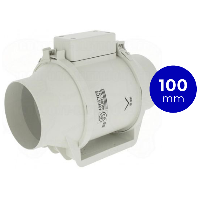 Rohrventilator 100 mm - Soler & Palau TD-160/100 N Silent