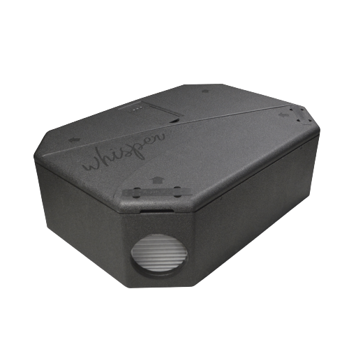 Whisper Green Line 450 - WTW - 450 m3/h - App-gesteuert - Wand- & Deckenmontage