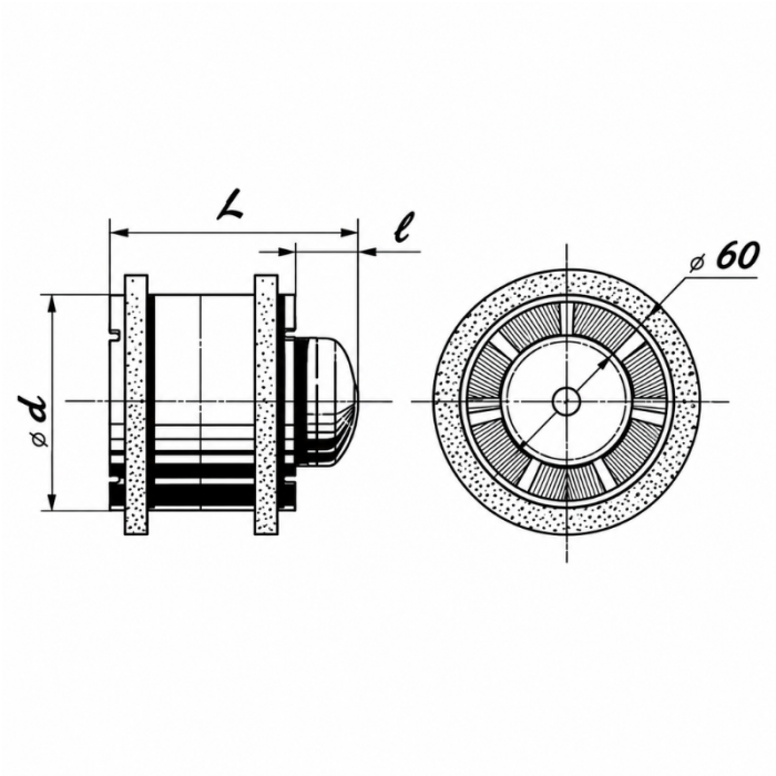 Blauberg TUBO125-T Rohreinschubventilator – 195 m3/h – Einschub IN 125-mm-Kanal – MIT TIMER Blauberg TUBO125-T Rohreinschubventilator – 195 m3/h – Einschub IN 125-mm-Kanal – MIT TIMER