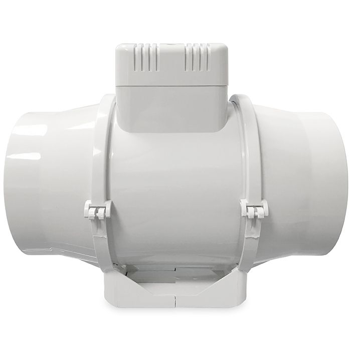 Blauberg TURBO-E-125T Rohrventilator mit Nachlauf – 280 m3/h – 125-mm-Anschluss