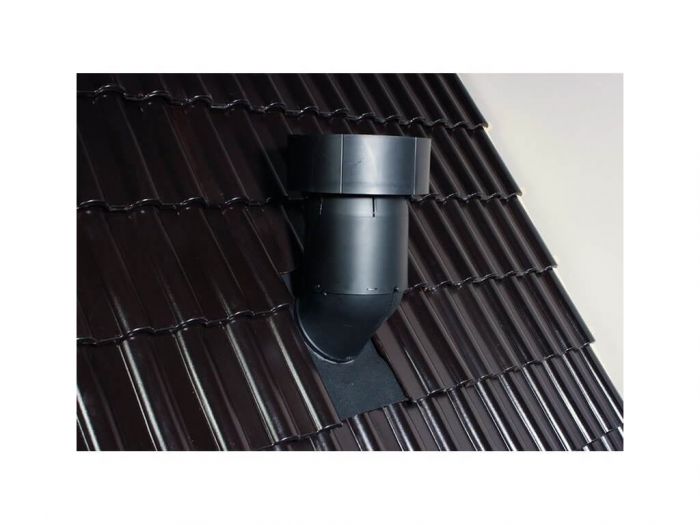 Ventus - Isolierte Dachdurchführung für Schrägdach 15-55° - Ø 180/200mm