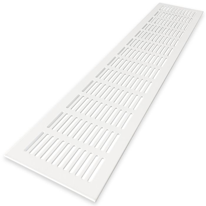 Lüftungsstreifen Aluminium LxH 500 x 100 mm (G61-5010W) WEISS RAL9010