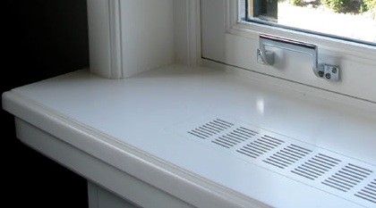 Lüftungsstreifen Aluminium LxH 500 x 100 mm (G61-5010Z) SCHWARZ RAL9005