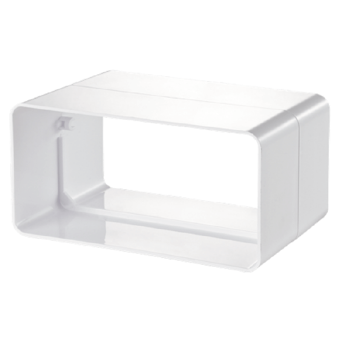 Kunststoffverbindung für Lüftungskanal 220 x 90 mm