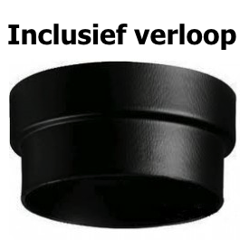 Isolierte Dachdurchführung Ø 150/160 mm Länge = 1110 mm (0169850)