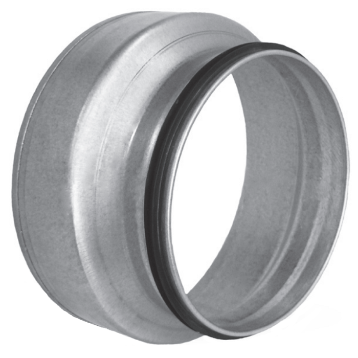 Reduzierstück für Formteil Ø 280 mm auf Wickelfalzrohr Ø 250 mm mit Dichtung Reduzierstück für Formteil Ø 280 mm auf Wickelfalzrohr Ø 250 mm mit Dichtung