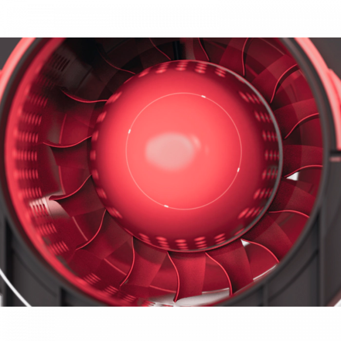 Rohrventilator LINEO 100T 'QUIET' - Anschluss 100mm - 3 Stufen MIT NACHLAUFTIMER