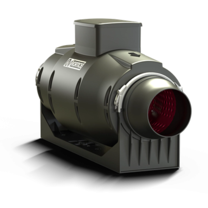 Rohrventilator LINEO 100T 'QUIET' - Anschluss 100mm - 3 Stufen MIT NACHLAUFTIMER