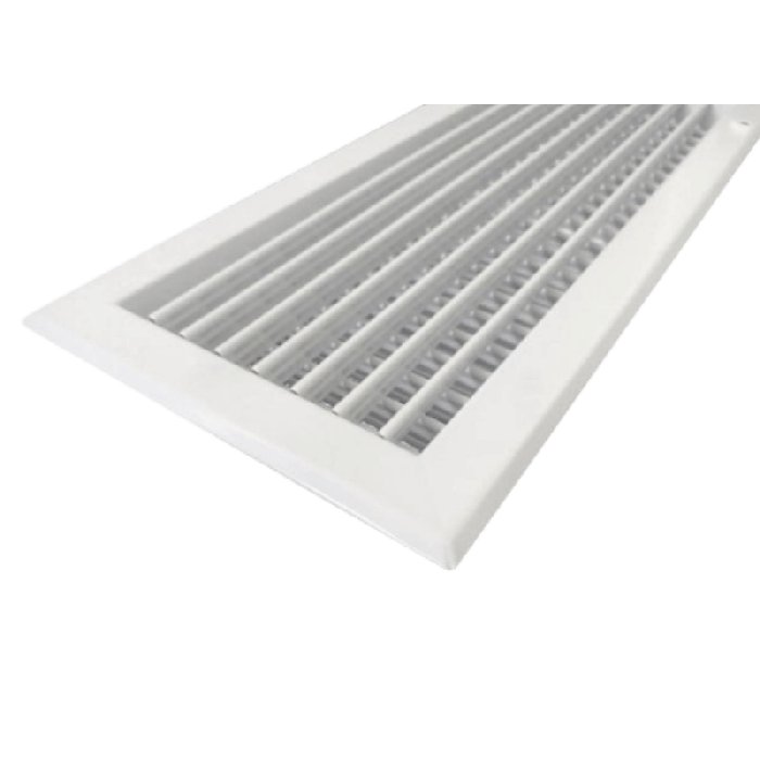 Wandgitter VTA-8110D (EINBAU) Stahl – 300 x 200 mm – mit verstellbaren Doppellamellen