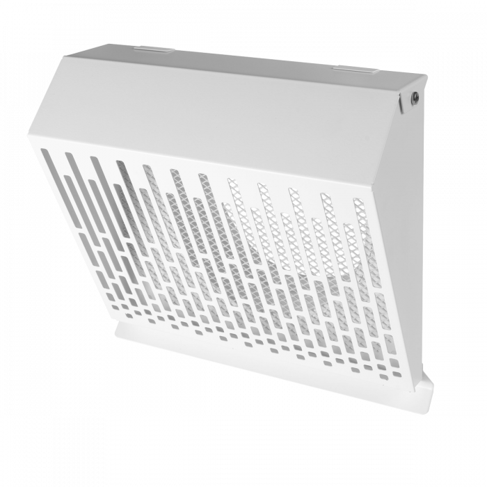 Whisper Luxe Design Wetterschutzgitter 125mm - Abluft - WEISS Whisper Luxe Design Wetterschutzgitter 125mm - Abluft - WEISS